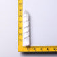 6" Spiral White Selenite Wand