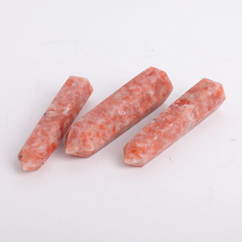 Set of 3 Gold Strawberry Quartz Points Crystal wholesale suppliers