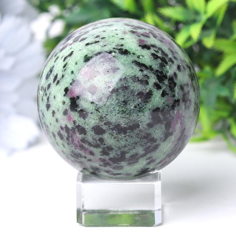 55mm Ruby in Zoisite Crystal Sphere Crystal wholesale suppliers