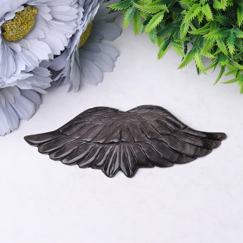 4.5" Angel Wings Crystal Carvings Crystal wholesale suppliers