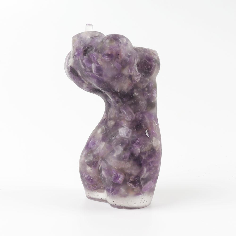 Amethyst Crystal Chips Resin Models