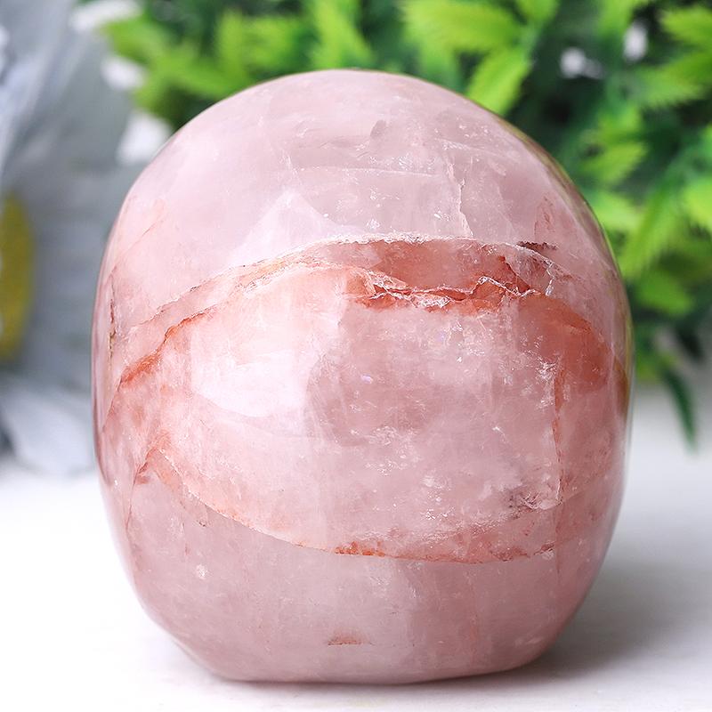 3.5" Fire Quartz Skull Crystal Carvings Crystal wholesale suppliers