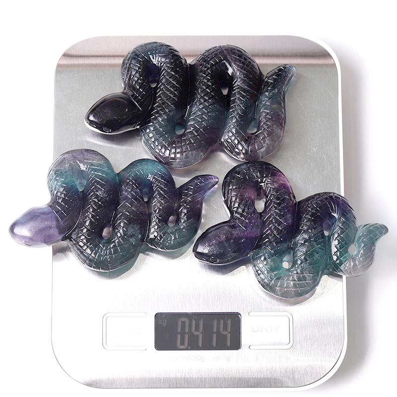 4" Fluorite Snake Crystal Carvings Crystal wholesale suppliers