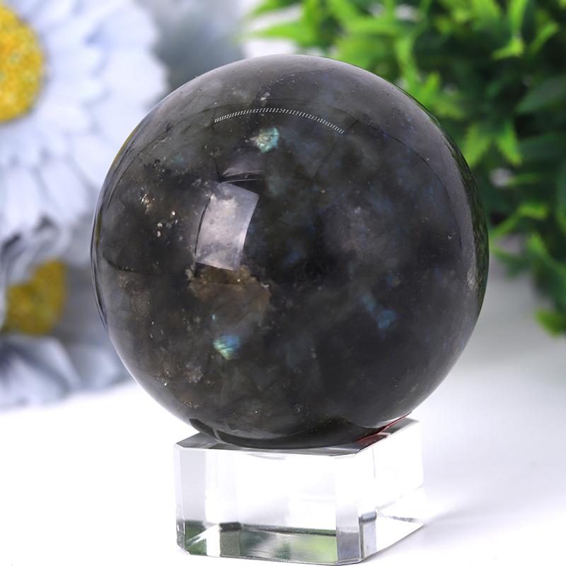 2.0"-4.0" Labradorite Sphere Crystal wholesale suppliers