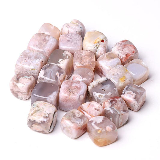 0.1kg 20mm-25mm Flower Agate Cubes Crystal wholesale suppliers