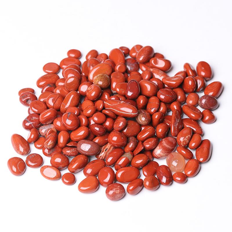 0.1kg 15-20mm Natural Red Jasper Tumbles Crystal wholesale suppliers