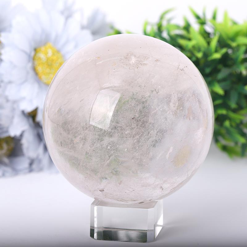 2.5"-4.0" Clear Quartz Sphere Crystal wholesale suppliers