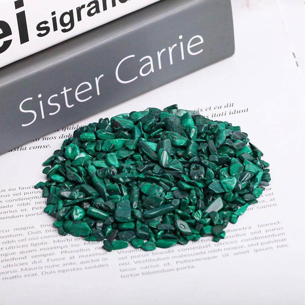 0.1kg Malachite Crystal Chips Crystal wholesale suppliers