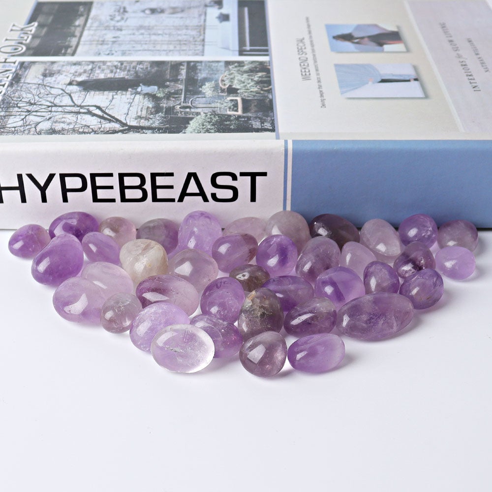 0.1kg Amethyst Crystal Tumbles Crystal wholesale suppliers