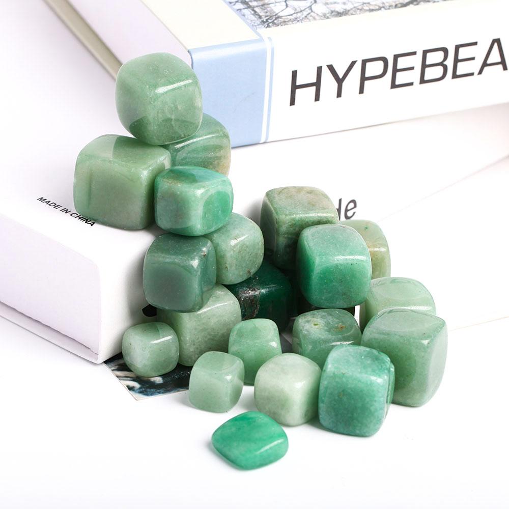 0.1kg Green Aventurine Crystal Cubes Crystal wholesale suppliers