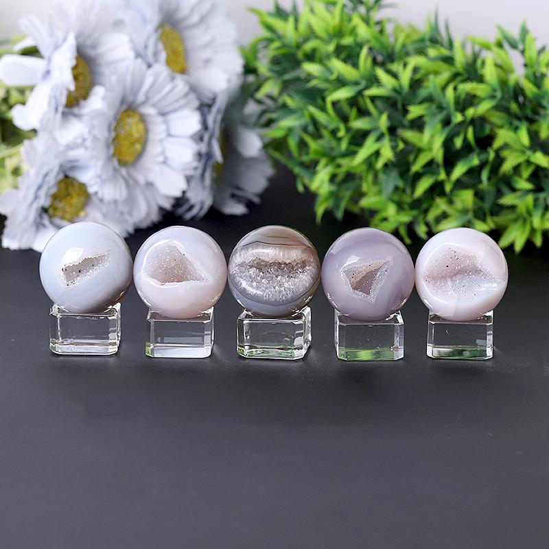 1.2"-4.0" Druzy Agate Sphere Crystal wholesale suppliers