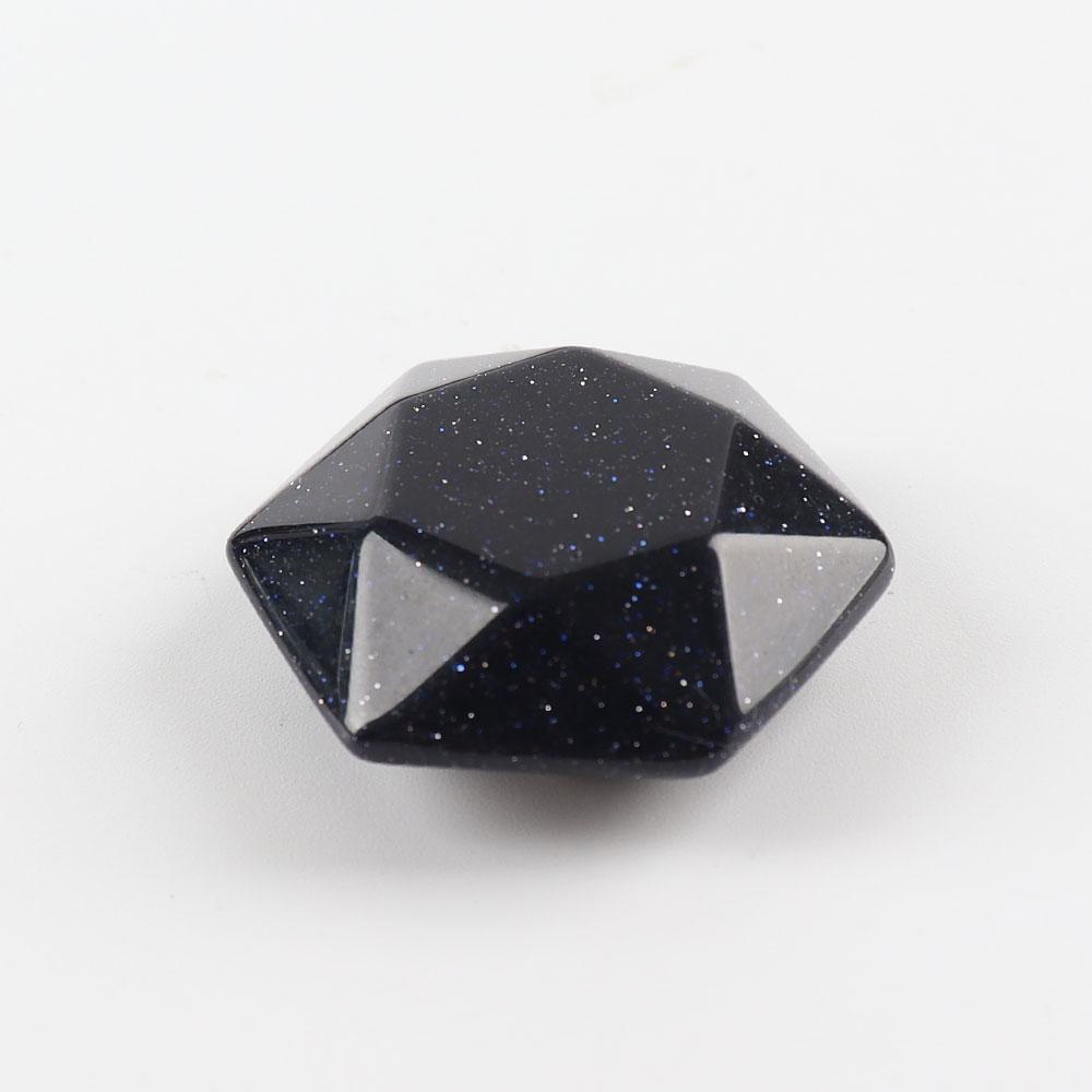 Blue Sand Stone Crystal Carving Star Shape Worry Stones Crystal wholesale suppliers