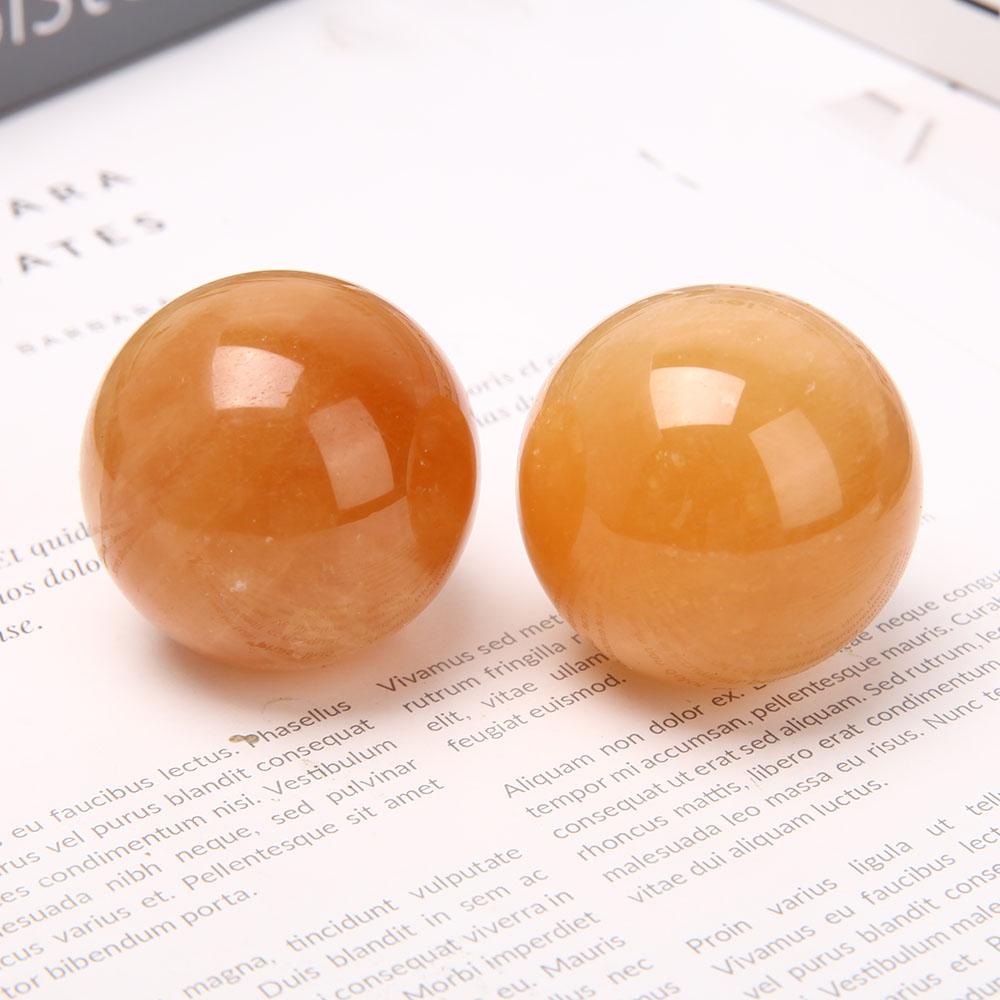 Honey Calcite Crystal Sphere Crystal wholesale suppliers