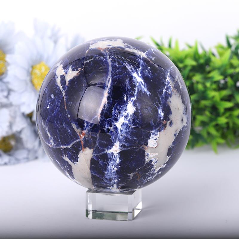 2.5"-4.0" Sodalite Sphere Crystal wholesale suppliers