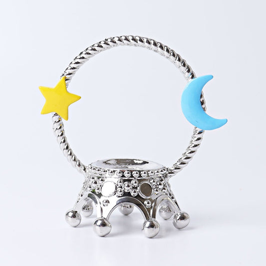 3" Metal Crown Design Stand Crystal wholesale suppliers