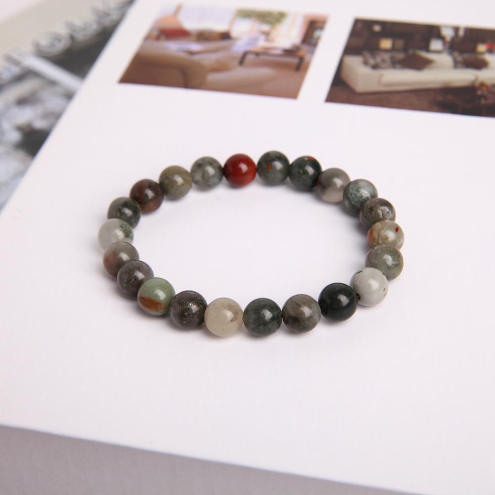 8mm Blood Stone Crystal Bracelet Crystal wholesale suppliers