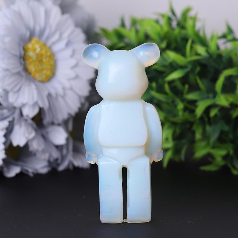 Opalite Bear Brick Crystal Carvings Crystal wholesale suppliers