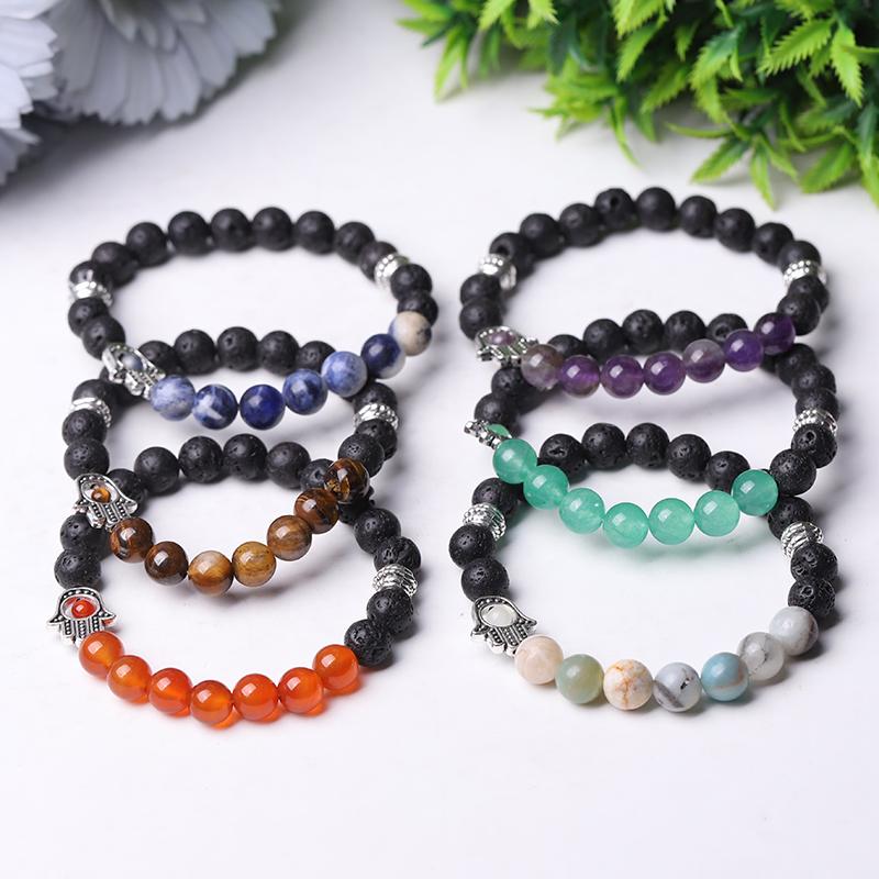 85mm Volcanic with Crystal Bracelet Crystal wholesale suppliers