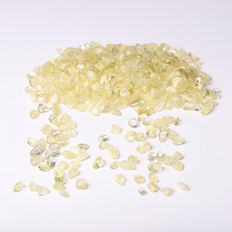 0.1kg Different Size Citrine Chips for Decoration Crystal wholesale suppliers