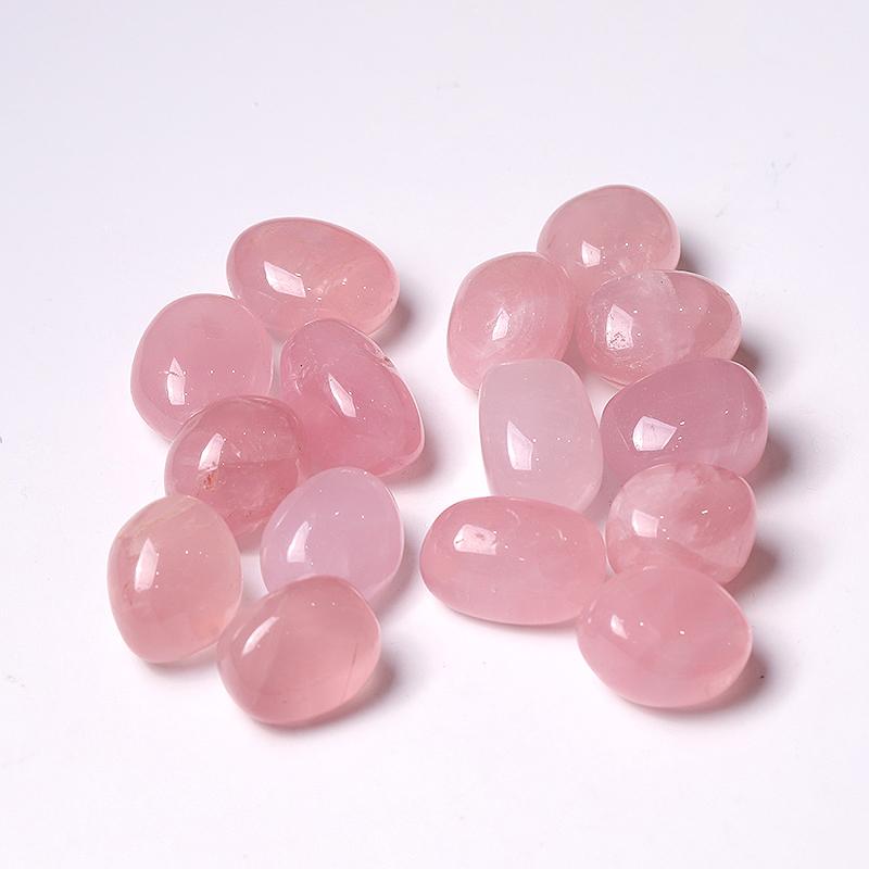 0.1kg Rose Quartz Tumbles Crystal wholesale suppliers