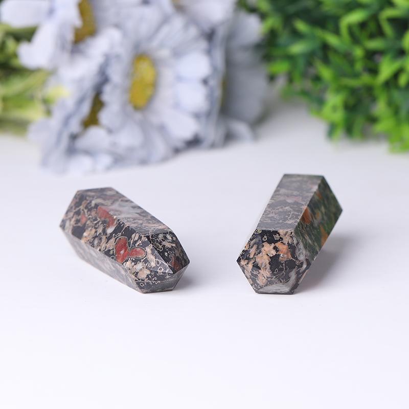 Natural Plum Blossom Flower Jade Points Healing Crystal Tower Crystal wholesale suppliers