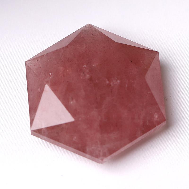 1" Crystal Hexagon Pocket Stone  for Pendant for DIY Crystal wholesale suppliers