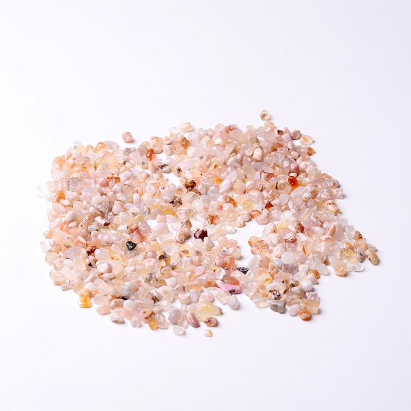 0.1kg 5-7mm High Quality Flower Agate Chips Crystal wholesale suppliers