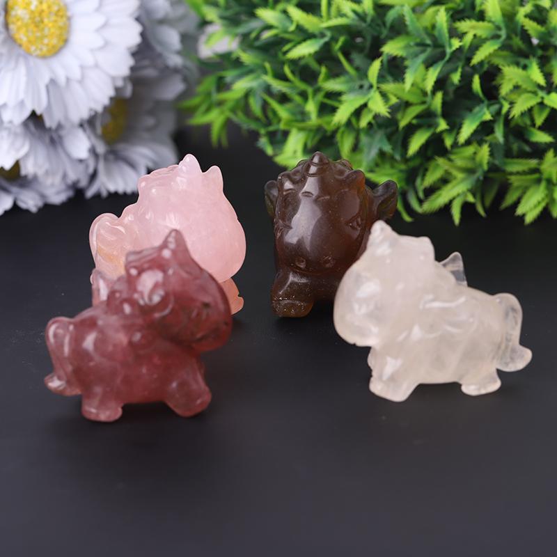 2.0" Unicorn with Wings Crystal Carvings Crystal wholesale suppliers