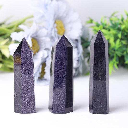 Blue Sandstone Point for Healing Crystal wholesale suppliers