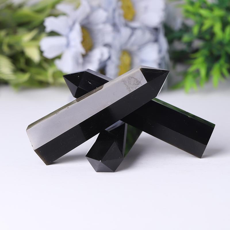 Golden Obsidian Point Healing Crystal Tower Crystal wholesale suppliers