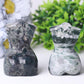 3“ Moss Agate Crystal Model Carvings Crystal wholesale suppliers