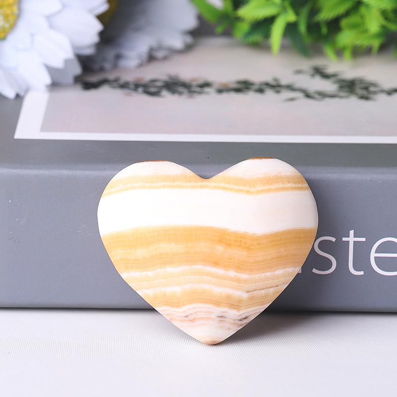 2" Jade Heart Shape Crystal Carvings Crystal wholesale suppliers