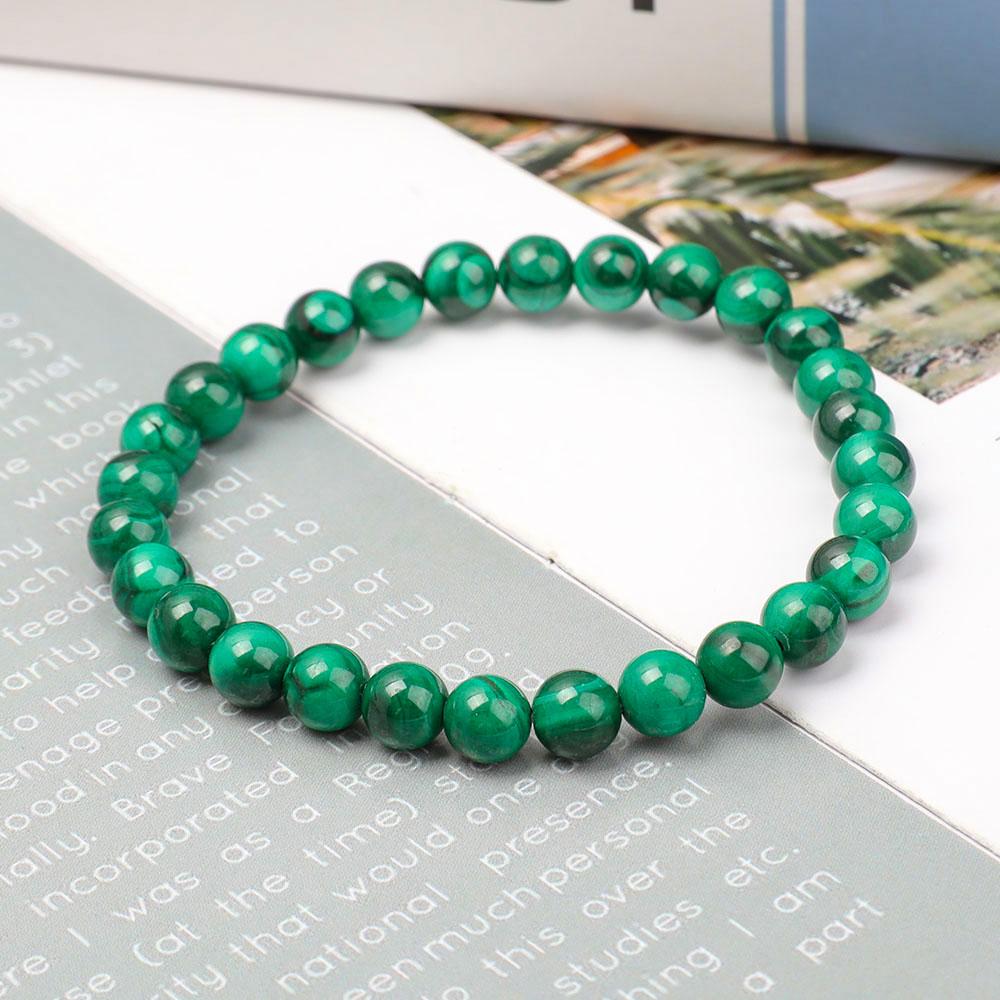 7mm Malachite Bracelet Crystal wholesale suppliers