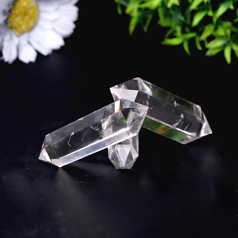 High Quality Natural Clear Quartz Double Terminated Points Crystal wholesale suppliers