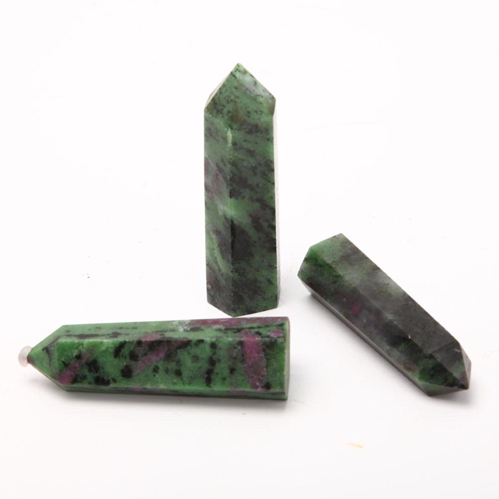 Set of 3 Ruby in Zoisite Crystal Point Crystal wholesale suppliers