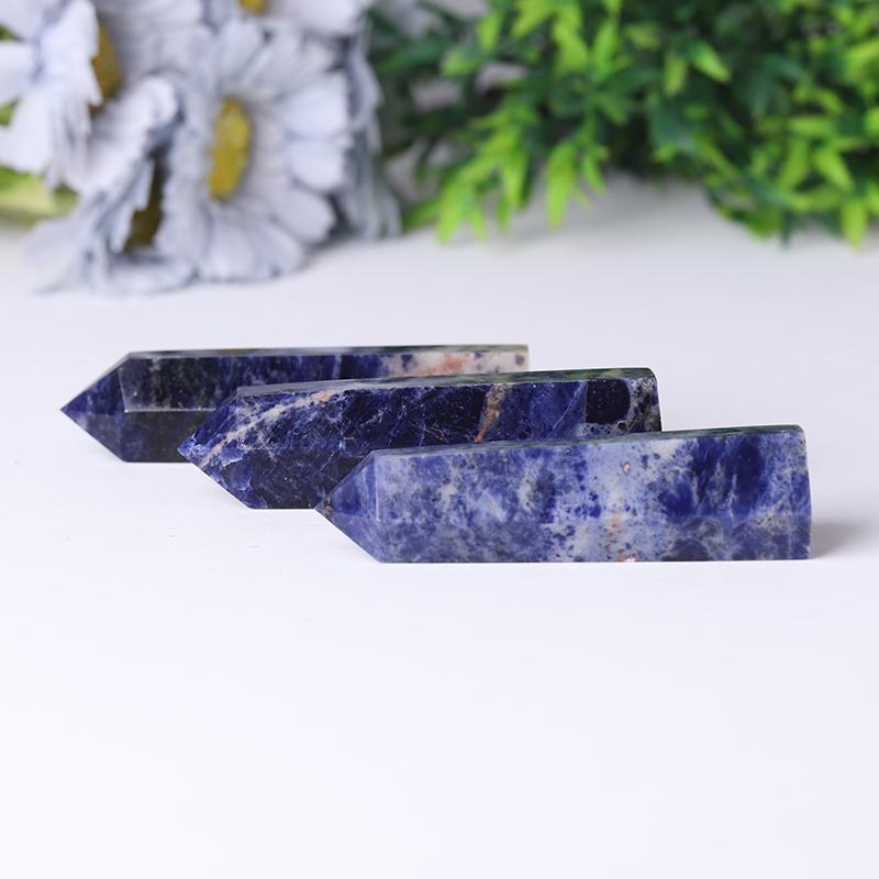 Wholesale Natural Crystal Healing Stone Sodalite Crystal Point Crystal wholesale suppliers