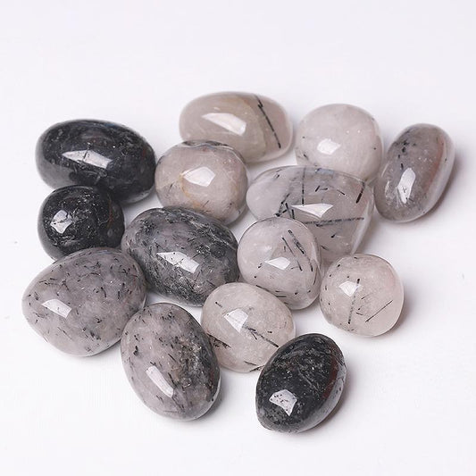 0.1kg Black Tourmaline Tumbles Crystal wholesale suppliers