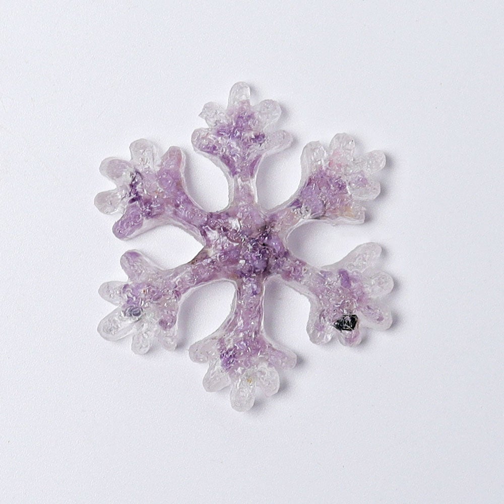 2" Resin Snowflakes Crystal Carvings for Christmas Crystal wholesale suppliers