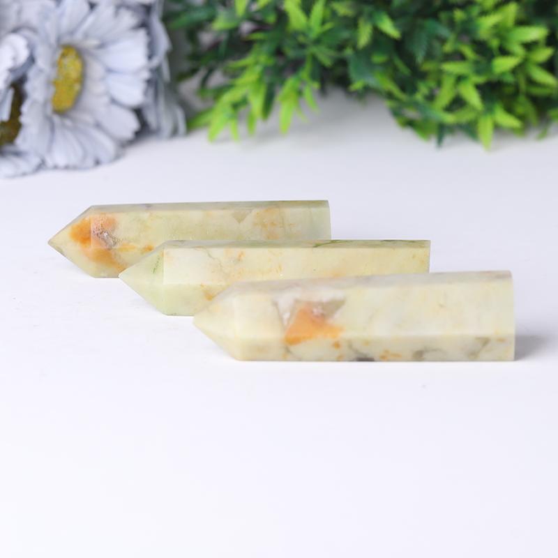 Serpentine Jade Points Crystal wholesale suppliers