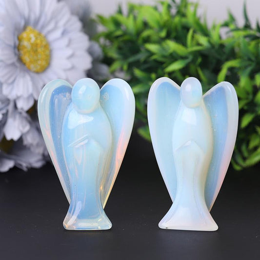 3" Opalite Angel Crystal Carvings Crystal wholesale suppliers