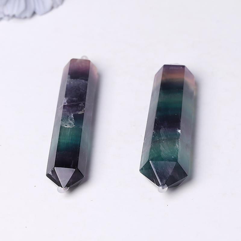 Rainbow Fluorite Double Terminated Points fo Healing Crystal wholesale suppliers