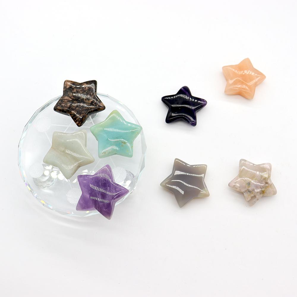 Healing Stones Crystals Star Shape Carving Crystal wholesale suppliers