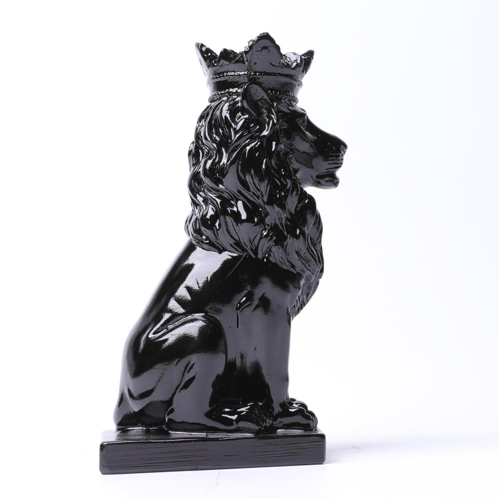 Resin Lion Statue Stand S