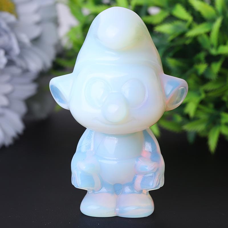 2.8" Opalite Smurfs Crystal Carvings Crystal wholesale suppliers