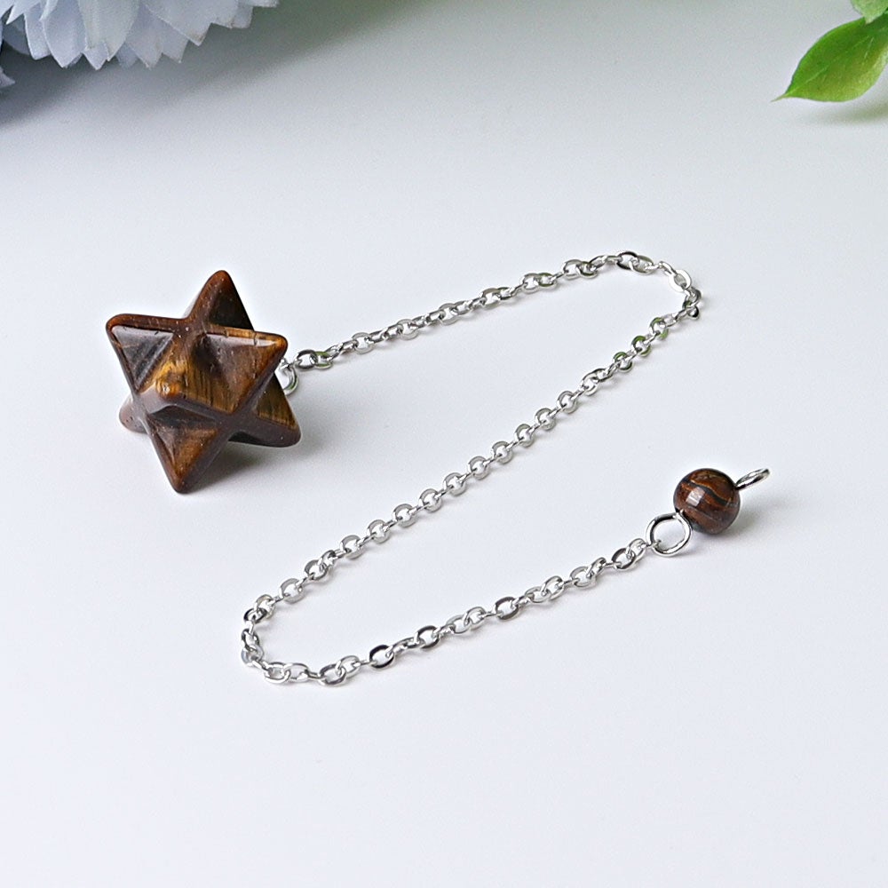 0.5" Merkaba Pendulum Crystal wholesale suppliers