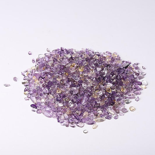 0.1kg Natural Ametrine Chips Crystal Chips for Decoration Crystal wholesale suppliers