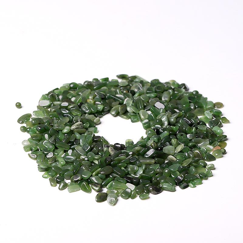 0.1kg Natural Green Jade Crystal Chips Crystal wholesale suppliers