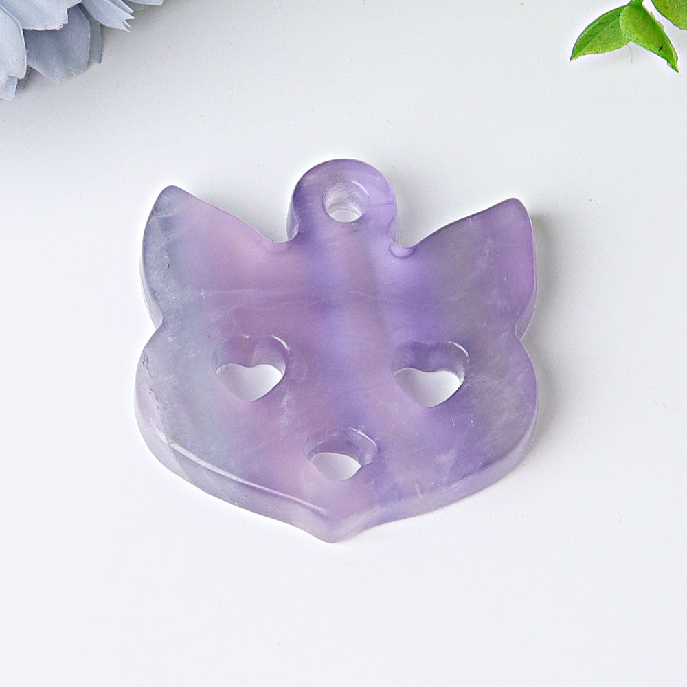 2" Fox Face Crystal Carvings Crystal wholesale suppliers