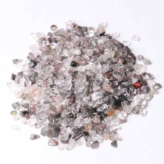 0.1kg 5-7mm Natural Garden Quartz Chips for Healing Crystal wholesale suppliers