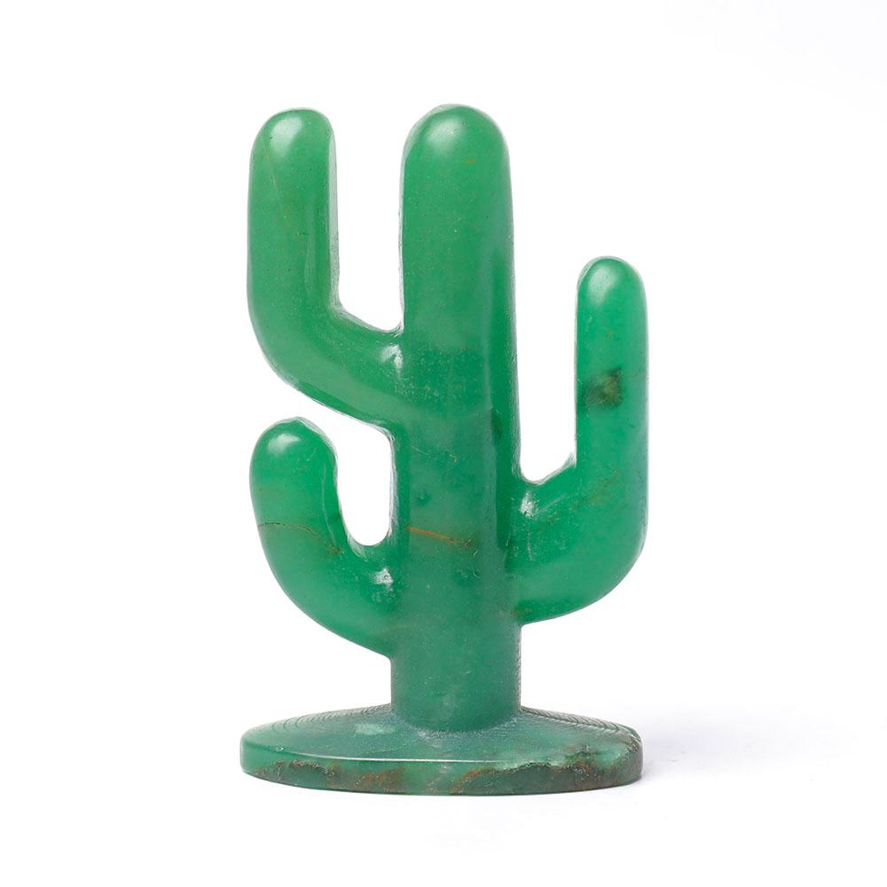 Natural Aventurine Cactus Carving Crystal wholesale suppliers